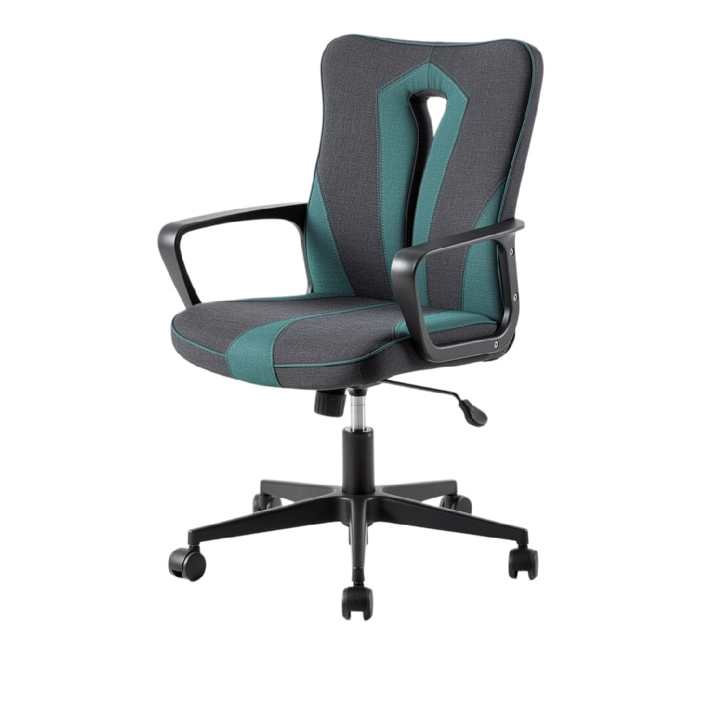 **Ergonomische Bureaustoel met Verstelbare Hoogte en Wielen**